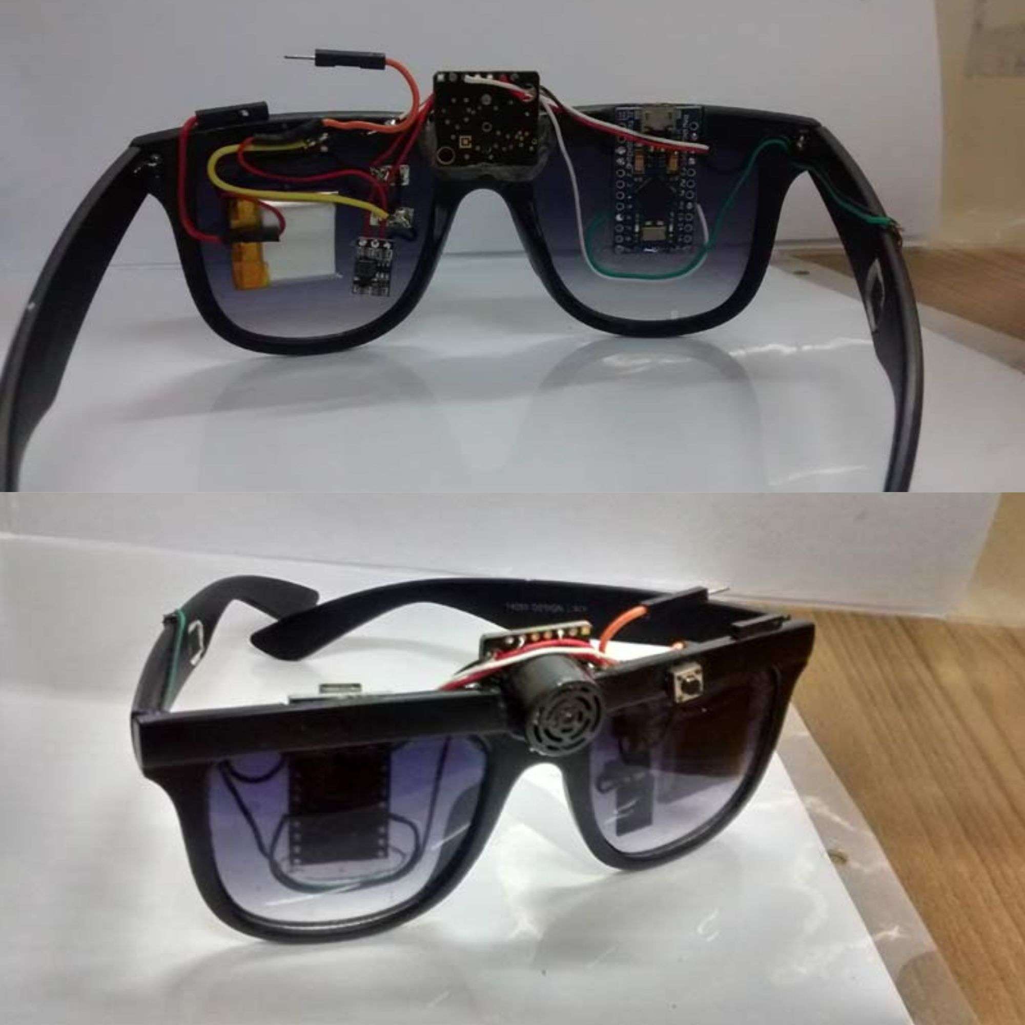 Intelligent sunglasses for visuallyimpaired Gian