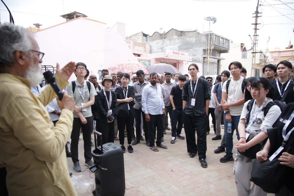 anil gupta with japan students